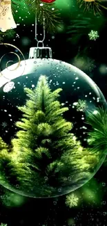 Christmas Tree Plant Light Live Wallpaper