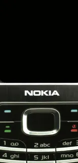 Nokia phone with classic keypad design wallpaper.