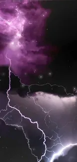 Cloud Lightning Sky Live Wallpaper