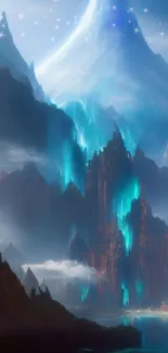 Cloud Mountain Atmosphere Live Wallpaper