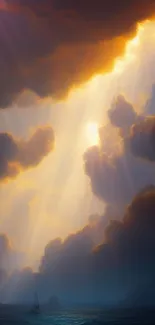 Cloud Sky Atmosphere Live Wallpaper