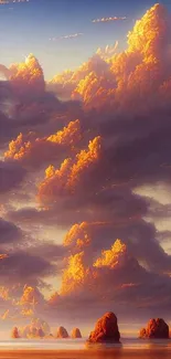 Cloud Sky Atmosphere Live Wallpaper