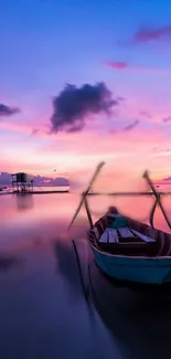 Cloud Sky Boat Live Wallpaper