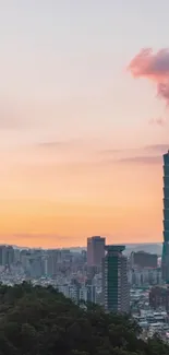 Cloud Sky Building Live Wallpaper