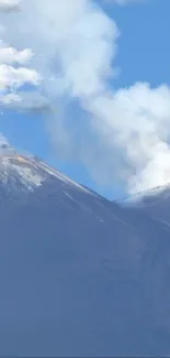 Cloud Sky Mountain Live Wallpaper