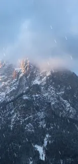 Cloud Sky Mountain Live Wallpaper