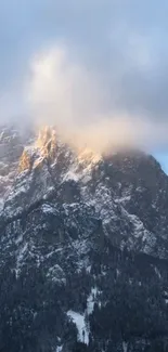 Cloud Sky Mountain Live Wallpaper