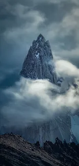 Cloud Sky Mountain Live Wallpaper