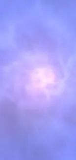 Cloud Sky Purple Live Wallpaper