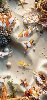 Clownfishes Live Wallpaper