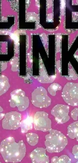 Club Pink Glitter Sparkle Mobile Wallpaper