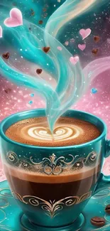 Coffee Cup Cup Coffee Live Wallpaper