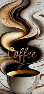 Coffee Java Coffee Design Live Wallpaper