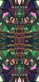 Colorful abstract geometric wallpaper pattern.