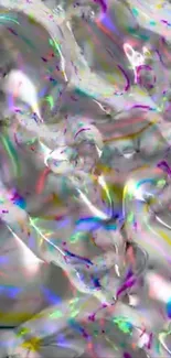 Colorful abstract marble art with swirling patterns.