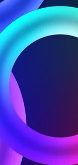 Colorful abstract wallpaper with overlapping circles.