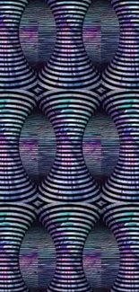 Abstract colorful spiral pattern wallpaper with vibrant hues.