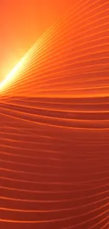 Colorfulness Amber Orange Live Wallpaper