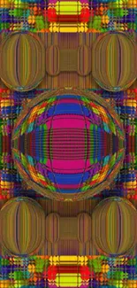 Colorfulness Art Symmetry Live Wallpaper