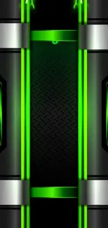 Colorfulness Green Light Live Wallpaper