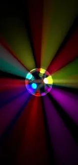 Colorfulness Violet Lens Flare Live Wallpaper