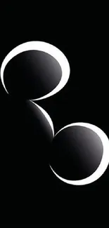 Crescent Astronomical Object Font Live Wallpaper