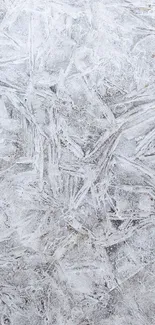 Crystal ice texture wallpaper, frosty abstract design.