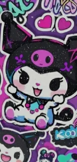 Cute cartoon character in vibrant colors.
