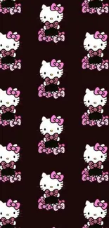 Adorable cartoon character pattern wallpaper with cute design and colors.