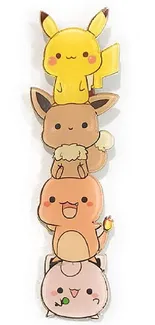 Cute Pokémon stack with Pikachu and friends.