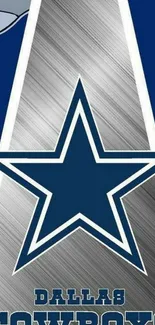 Dallas Cowboys star logo wallpaper for mobile phones.