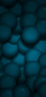 Dark blue spherical texture mobile wallpaper.