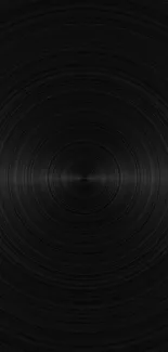 Dark circular gradient mobile wallpaper, sleek and minimalistic design.