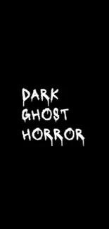 Dark ghost horror theme wallpaper with dripping text