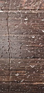 Dark wood texture with rustic, natural appeal for phone wallpaper.