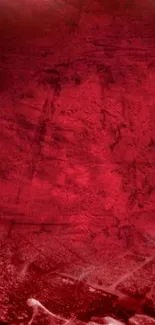 Crimson red textured artistic wallpaper design for mobile screens.