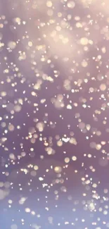 Dreamy pastel bokeh wallpaper with purple-pink hues for phone.