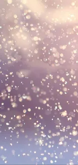 Dreamy pastel bokeh wallpaper with soft pink and purple hues.