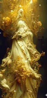 Dress Sculpture Statue Live Wallpaper