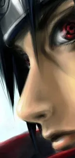 Anime character close-up in dynamic art style.