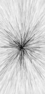 Dynamic monochrome burst wallpaper for mobile screens.