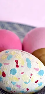 Egg Easter Egg Pink Live Wallpaper