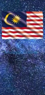 Electric Blue Astronomical Object Pattern Live Wallpaper