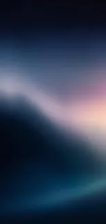 Vibrant gradient abstract wallpaper with dark and light hues.