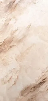 Elegant beige marble phone wallpaper.