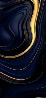 Elegant black and gold abstract wallpaper texture.