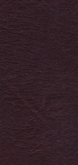 Brown leather texture wallpaper with elegant stitching.