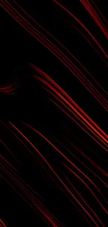 Dark abstract wallpaper with red lines