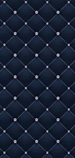 Elegant dark diamond pattern wallpaper with luxury design.