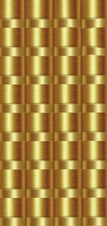 Elegant gold metallic pattern wallpaper for mobile devices.